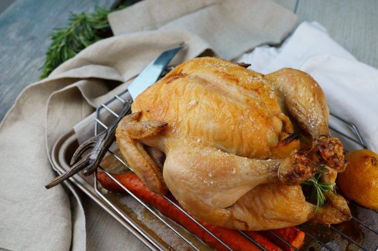 Roast Chicken with Lebanese Stuffing (Paleo, AIP, Whole30) - Grazed ...