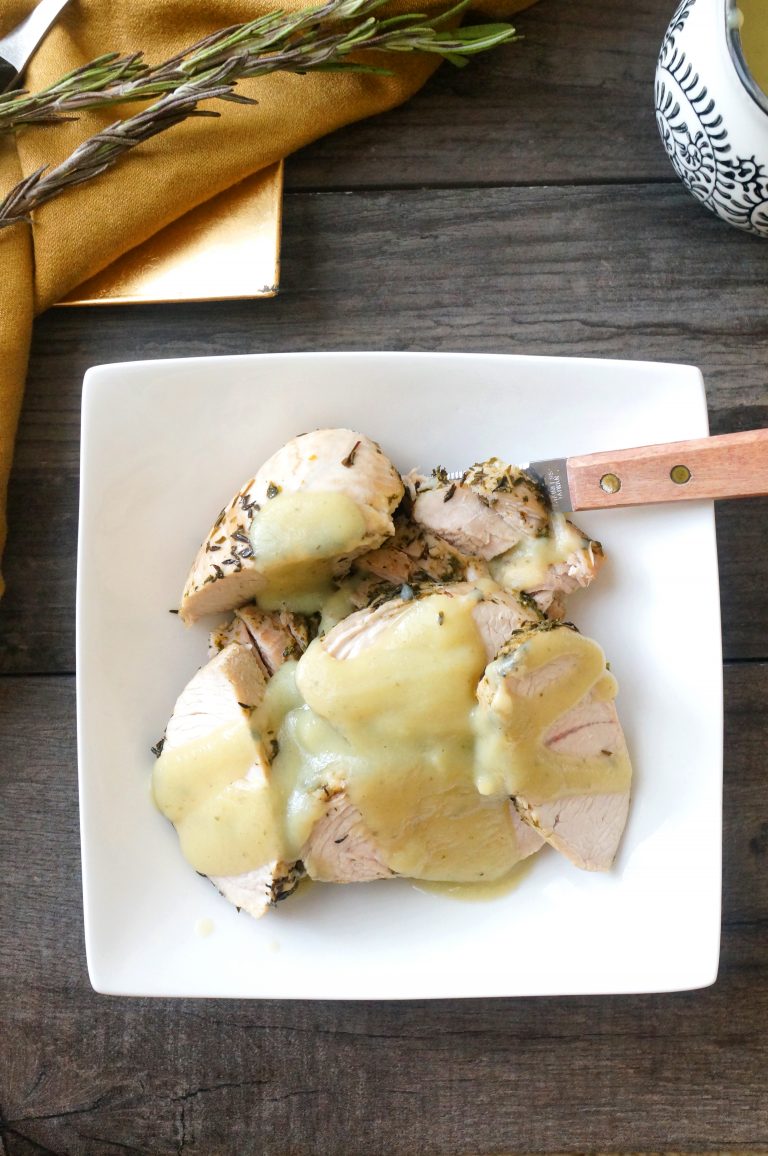 Instant Pot Turkey & Gravy (Paleo/AIP/Whole30) - Grazed & Enthused