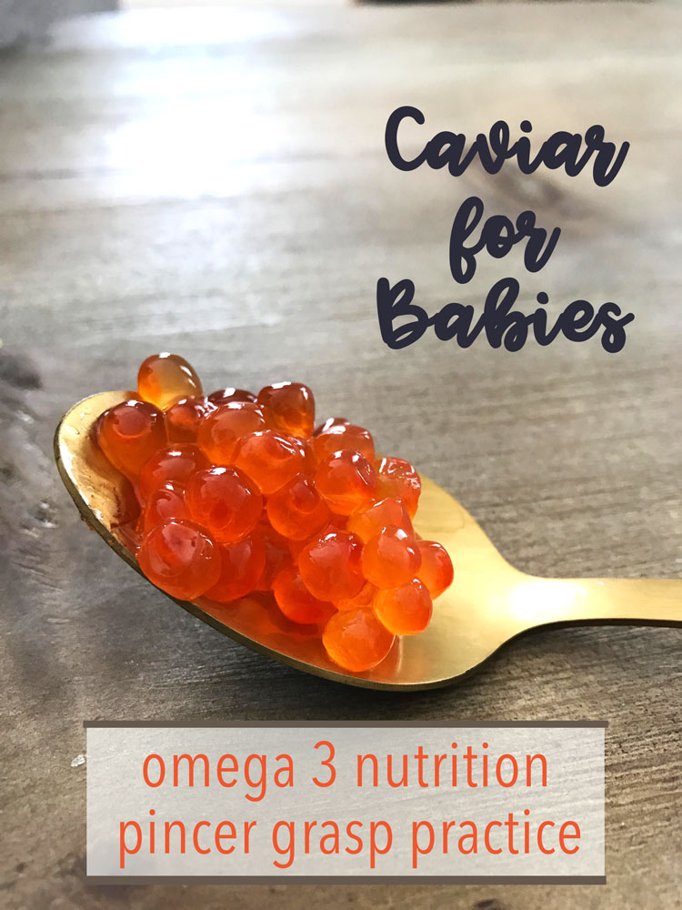 Caviar For Babies!? (O)mega Nutrition Pincer Grasp Practice, 55% OFF