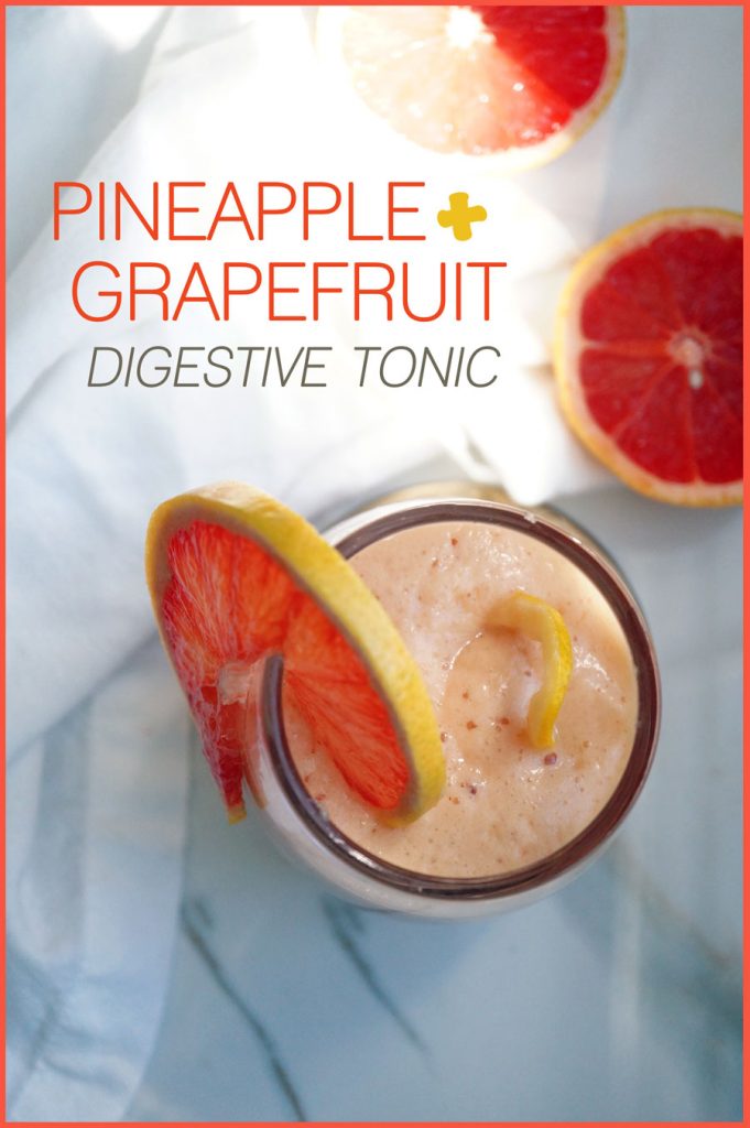 pineapple grapefruit tonic