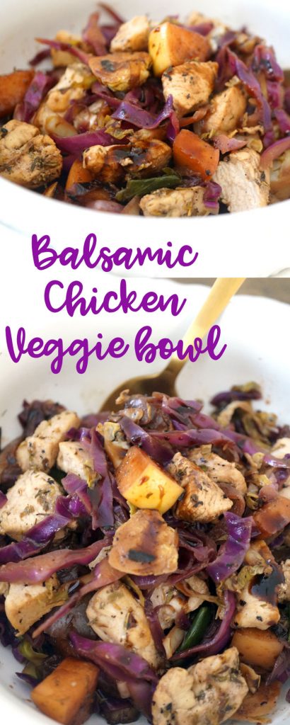 balsamic chicken veggie