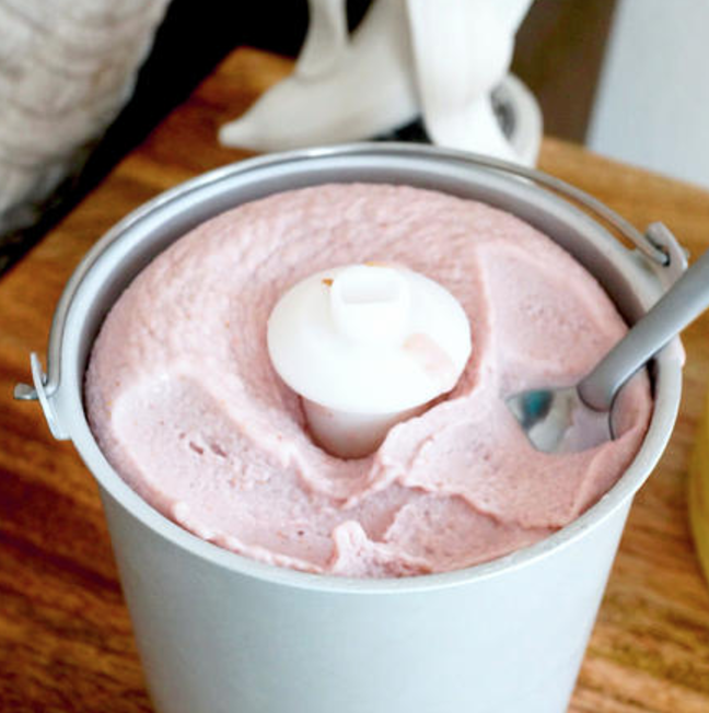 vegan coconut milk strawberry ice cream