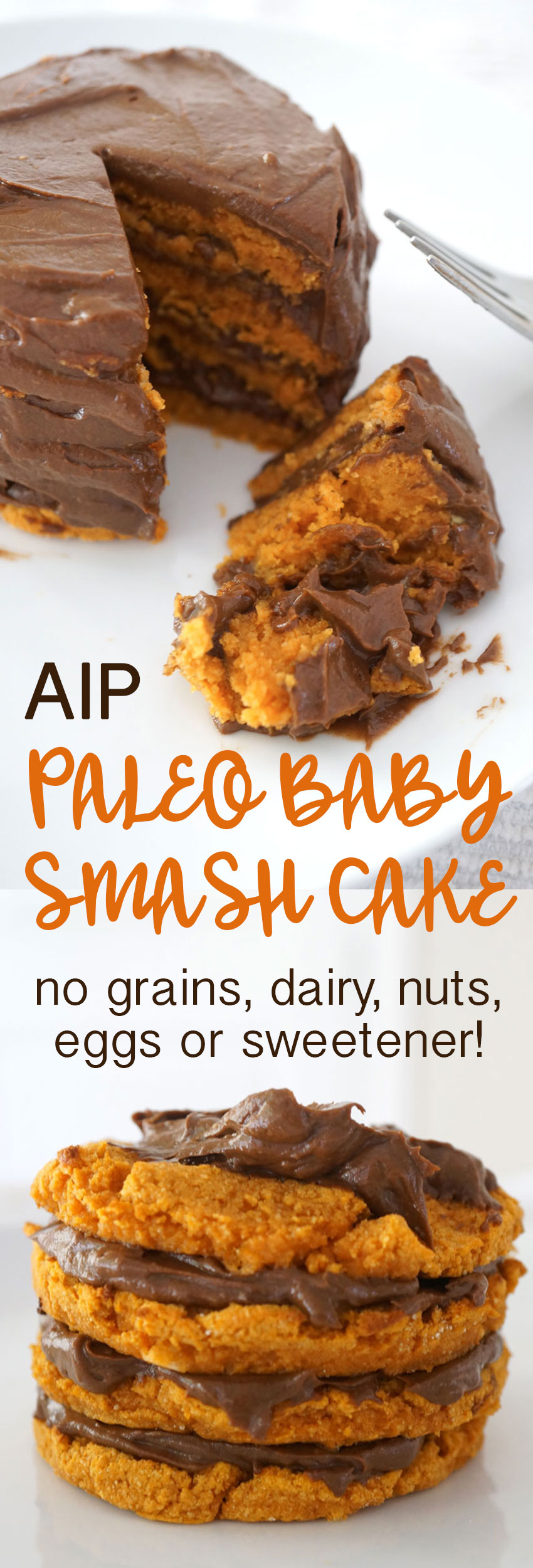 Allergen Free Paleo Smash Cake (Egg Free, Grain Free, Nut Free