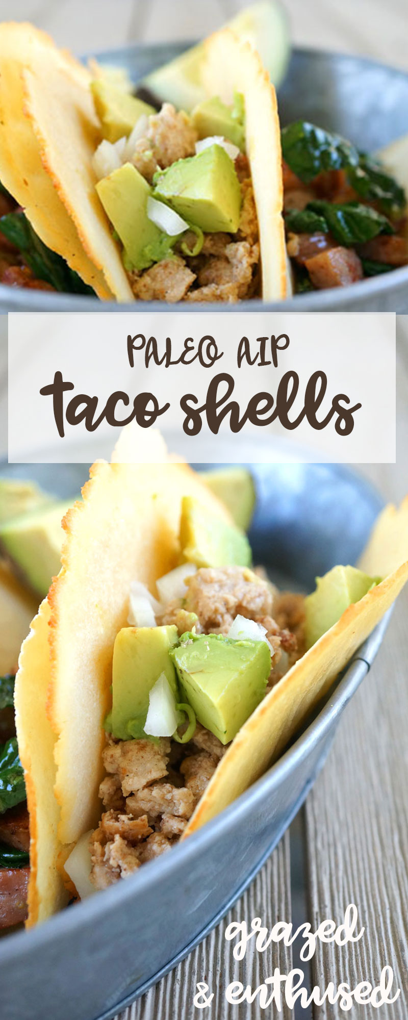 paleo aip taco tortilla