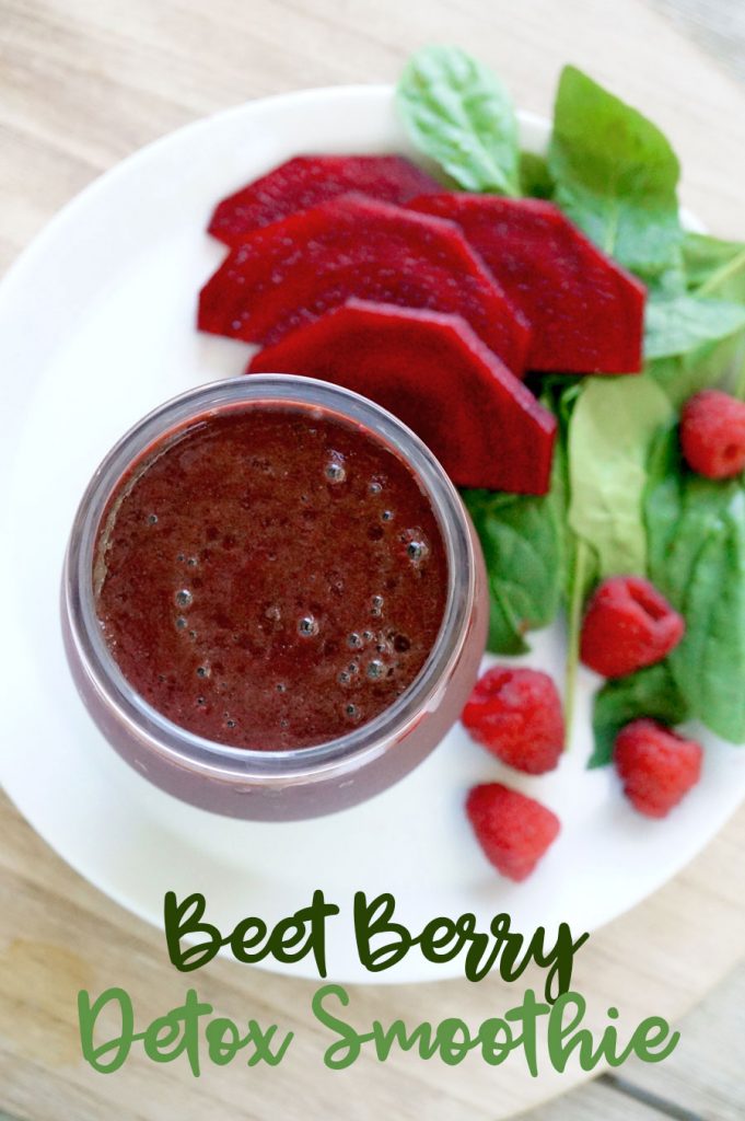 Beet & Berry Detox Smoothie - Grazed & Enthused