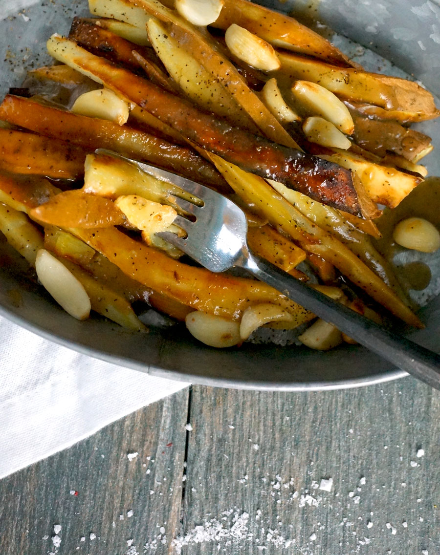 paleo poutine