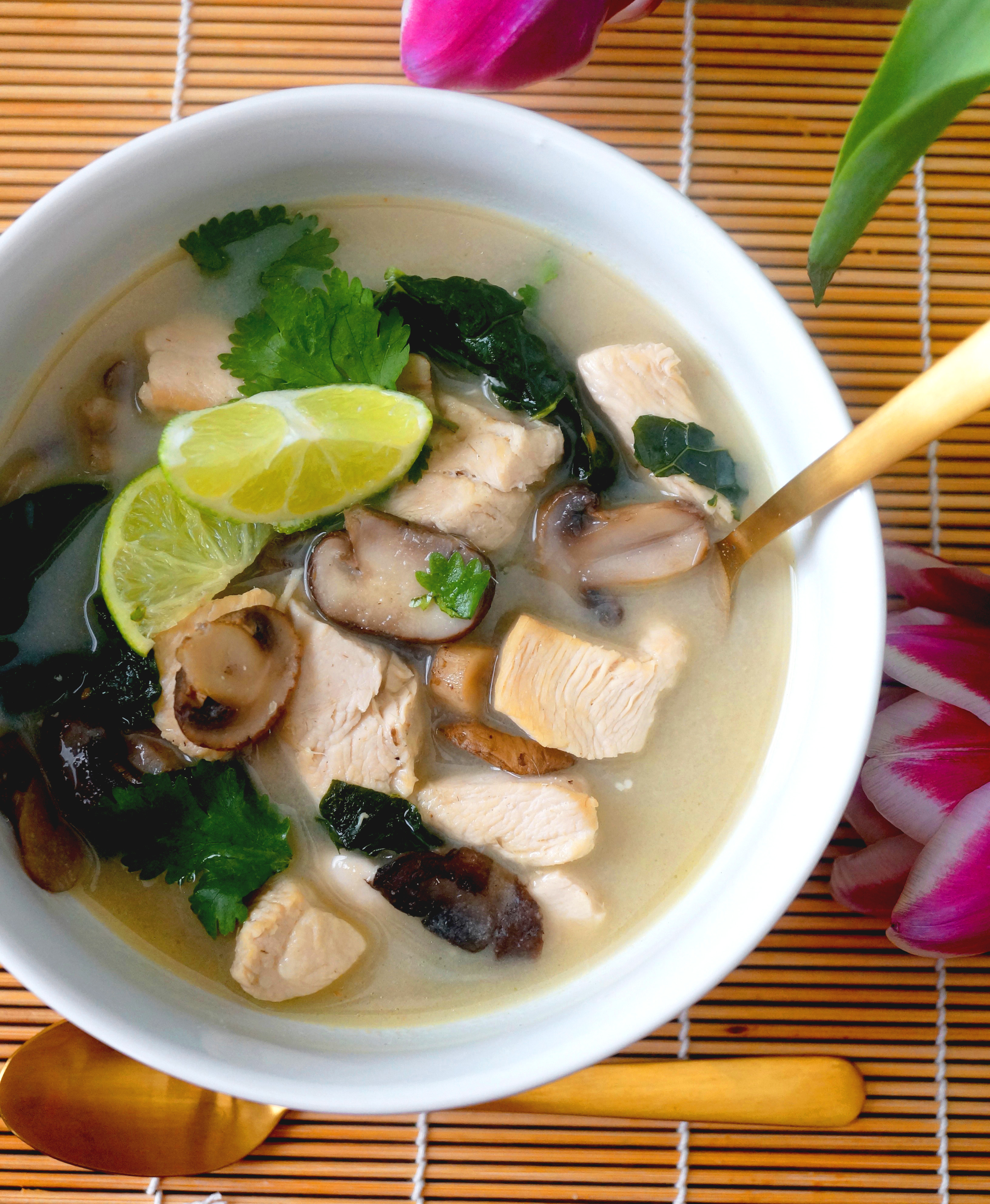 Thai Lemongrass Chicken Soup Huge Aip Giveaway Grazed Enthused
