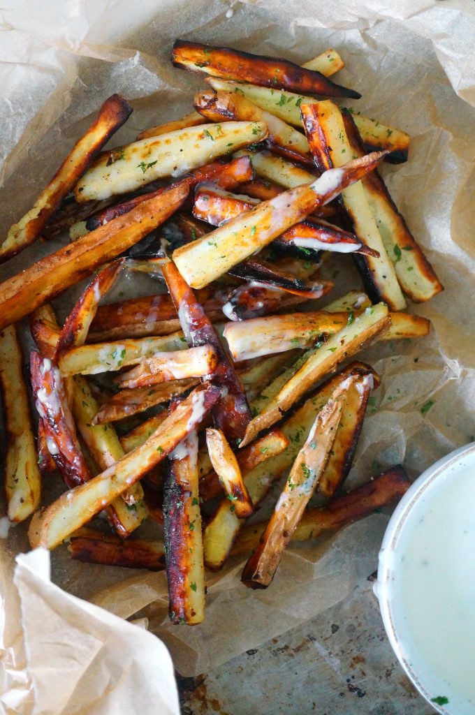 truffle fries aioli