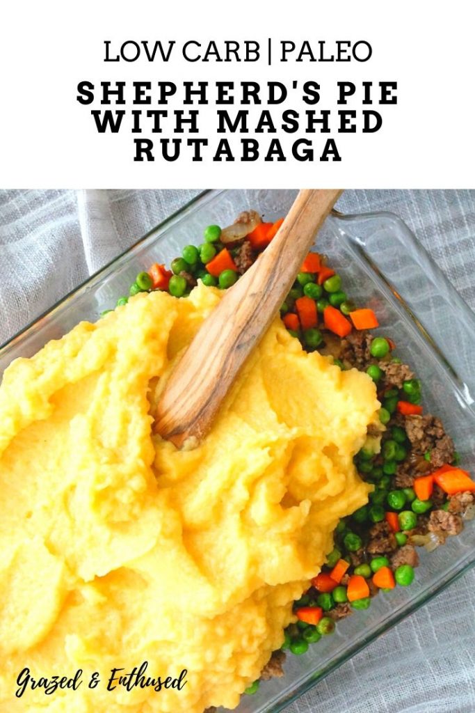 Low Carb Shepherd s Pie with Mashed Rutabaga