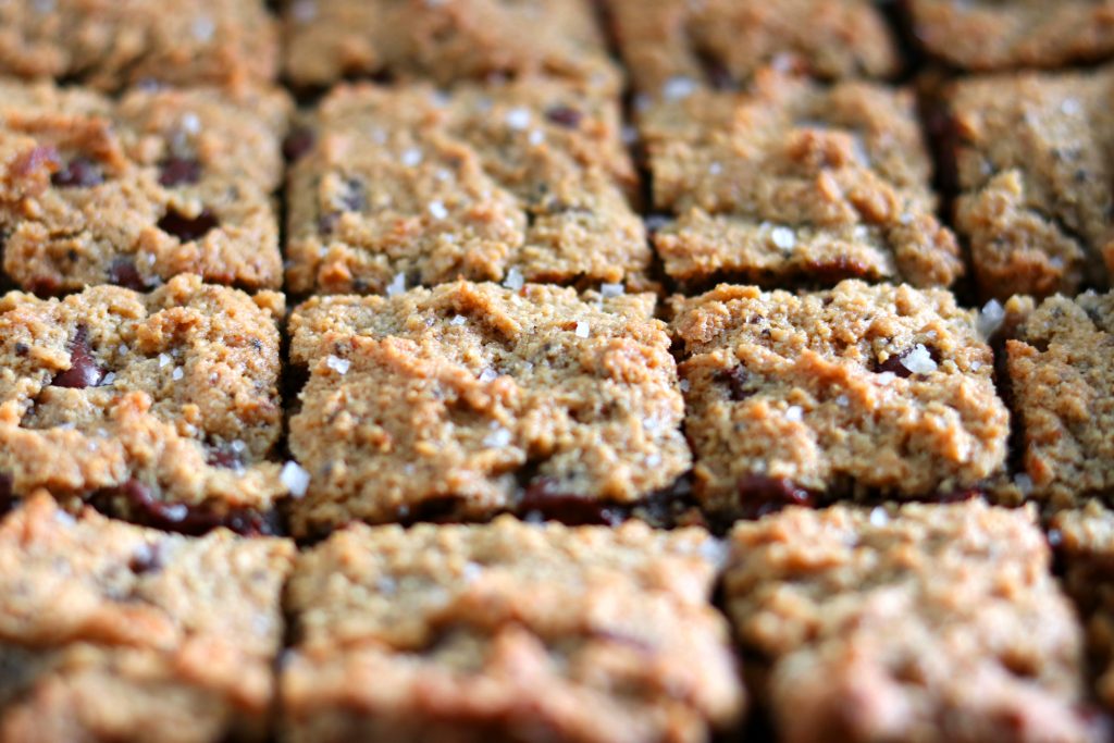 paleo gluten free cookie bars