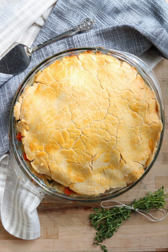 Paleo chicken pot pie