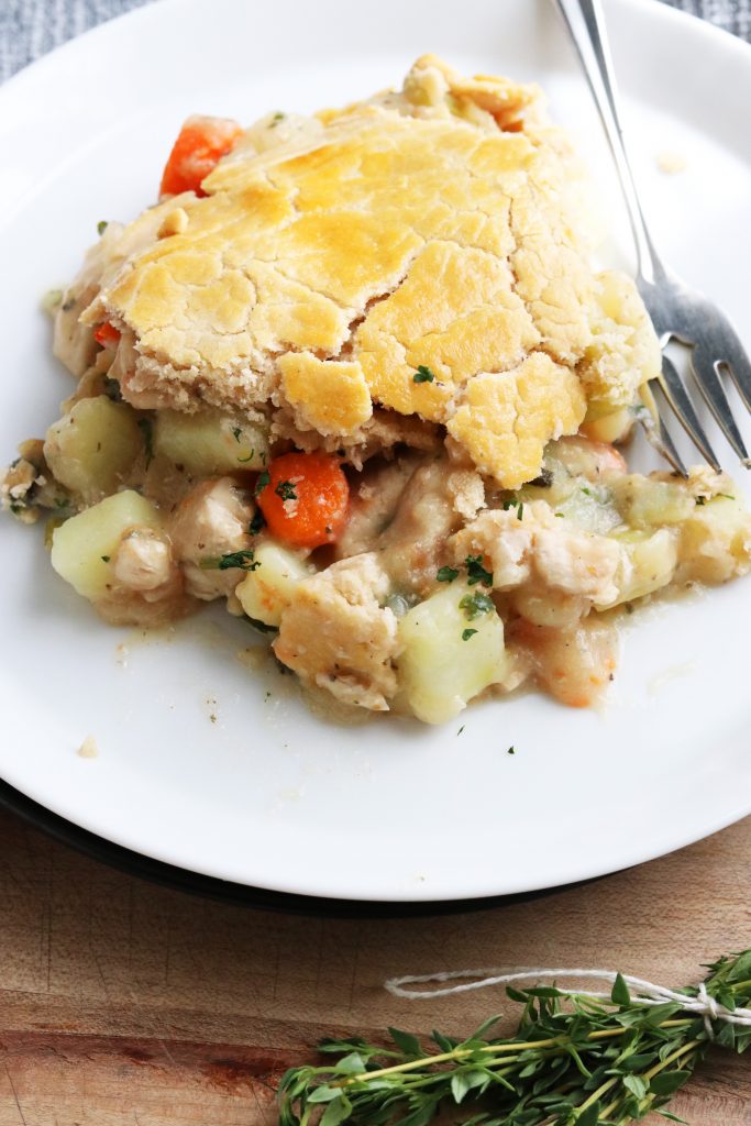 paleo chicken veggie pot pie