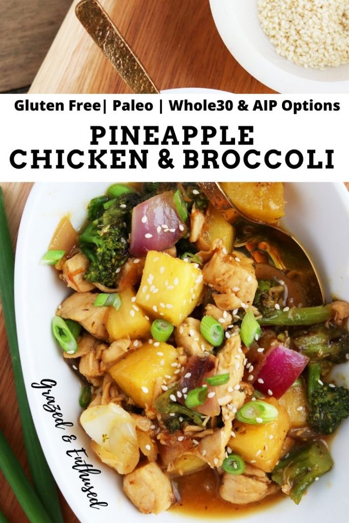 Pineapple Chicken and Broccoli