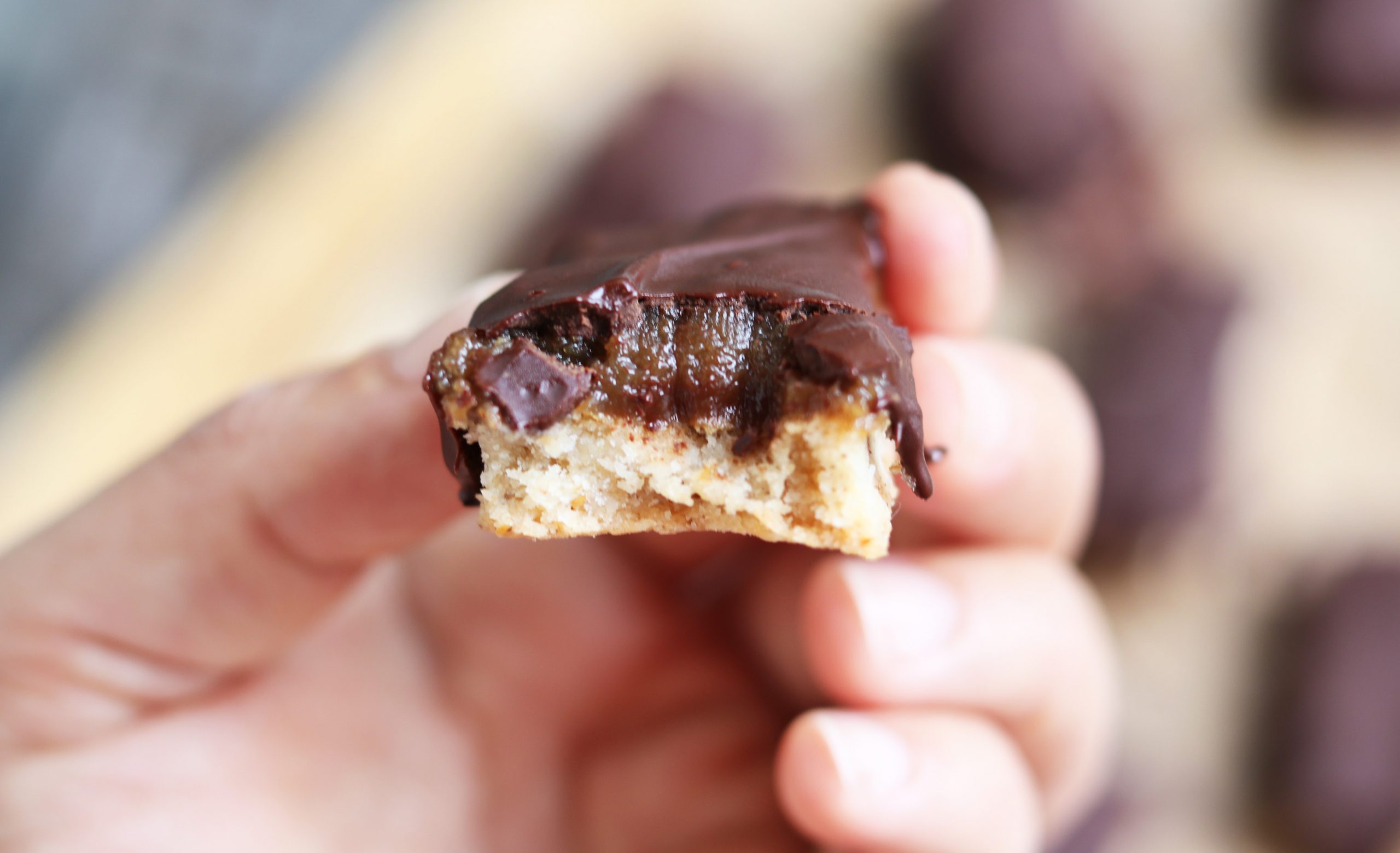 Grain Free Paleo Twix Bars