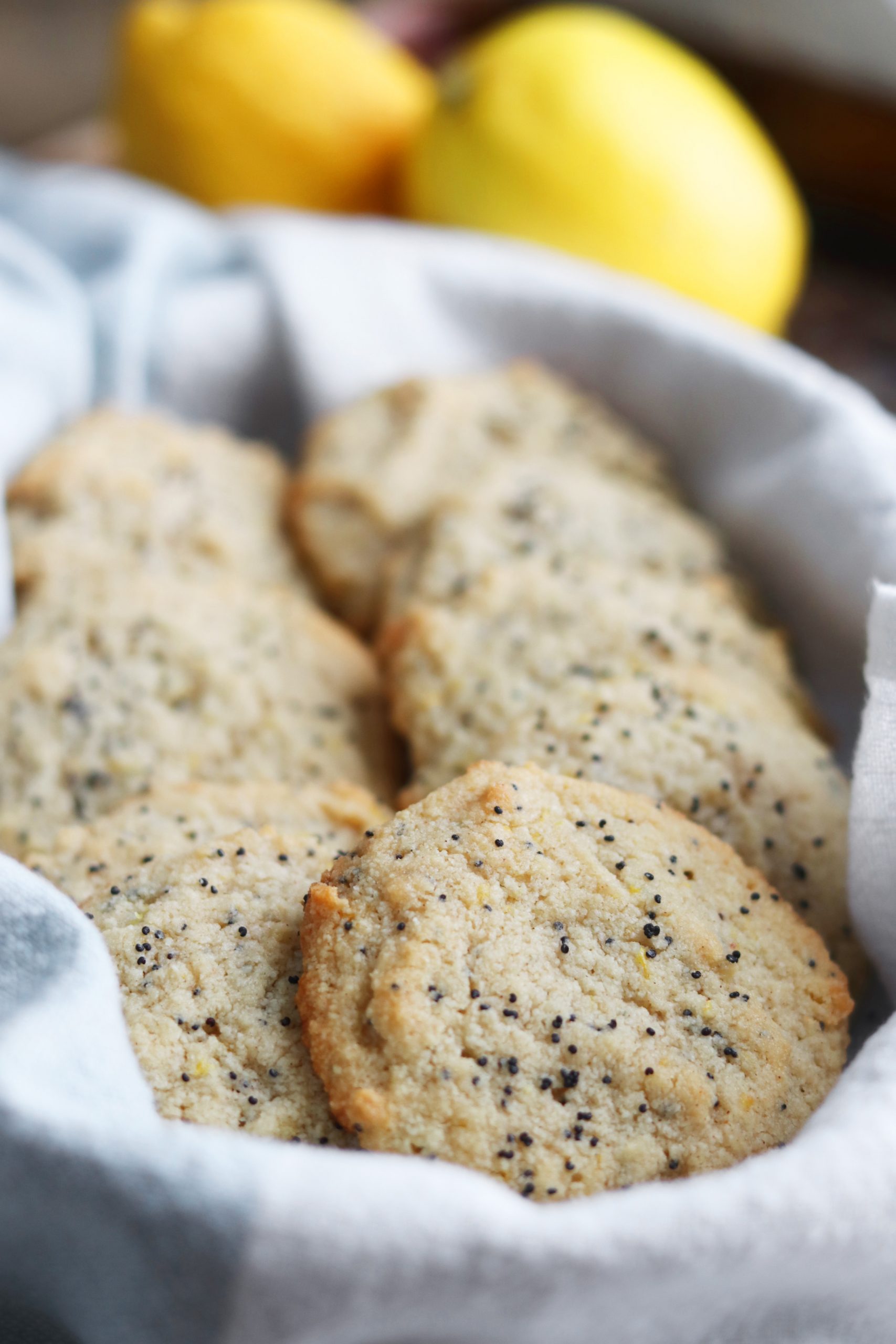 Gluten Free Lemon Poppy Seed Cookies