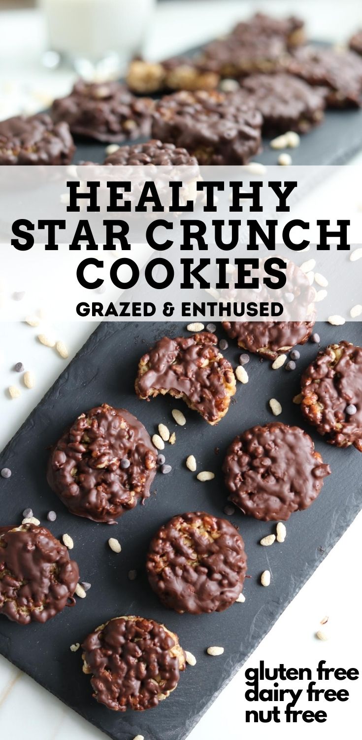 Healthy Star Crunch Cookies