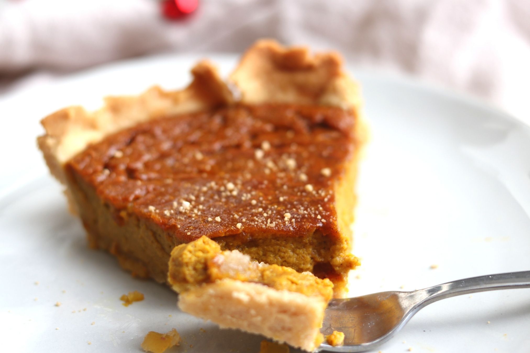 Classic Pumpkin Pie Paleo Grain-Free Gluten-Free