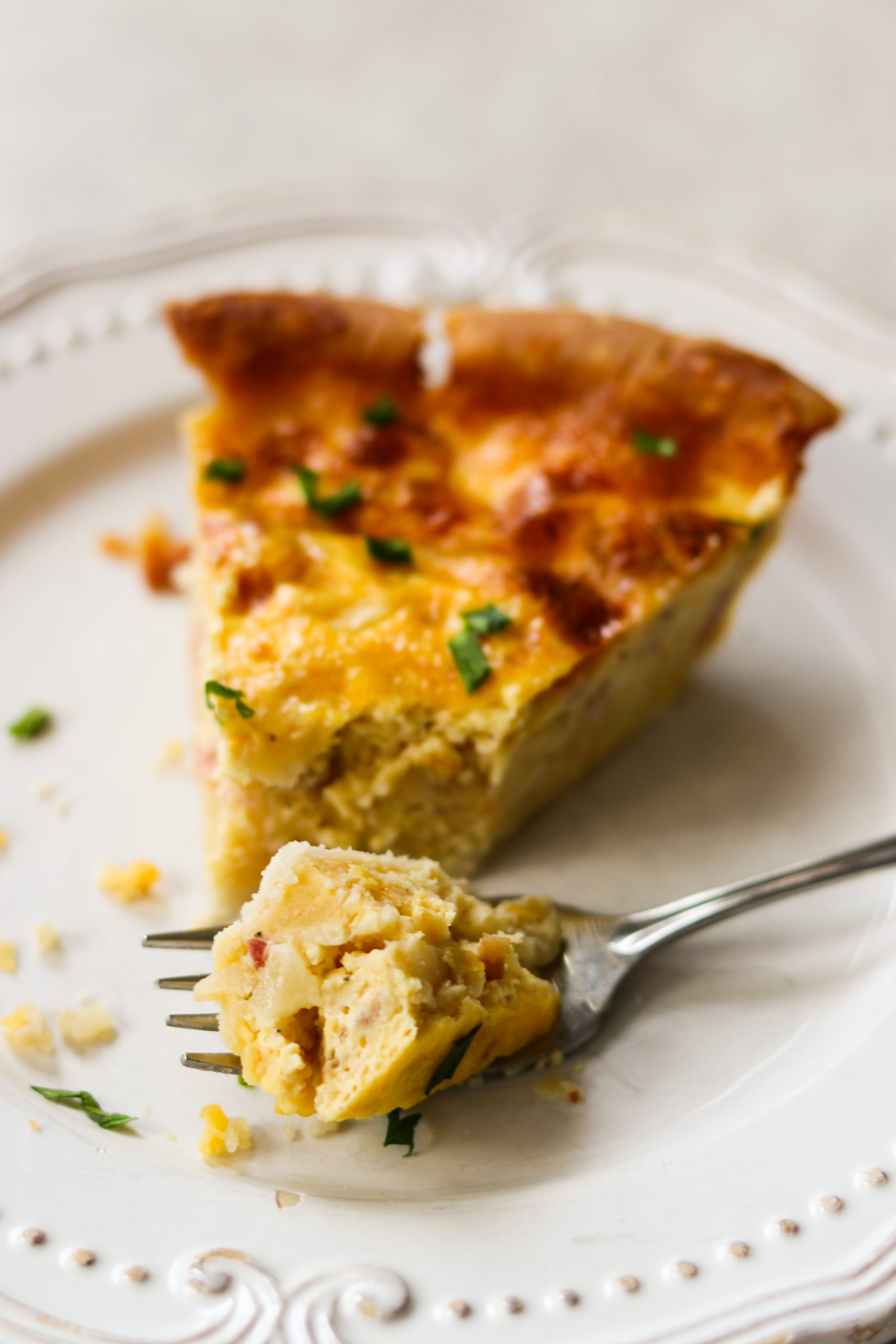 Grain Free Quiche Lorraine