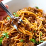 Instant Pot Spaghetti and Meat Sauce