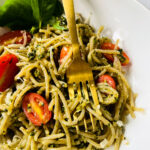 pumpkin seed pesto pasta