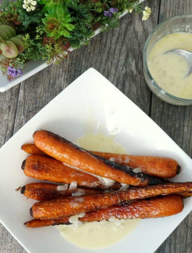 carrots with lemon sauce